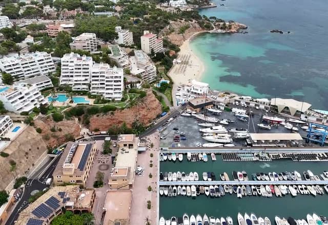 A travel post about Ibiza, designed by Feather as a video card